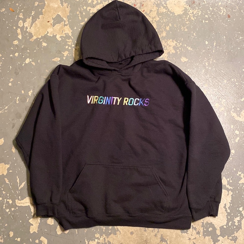 Danny Duncan "Virginity Rocks" Pride Month Hoodie Black - Large